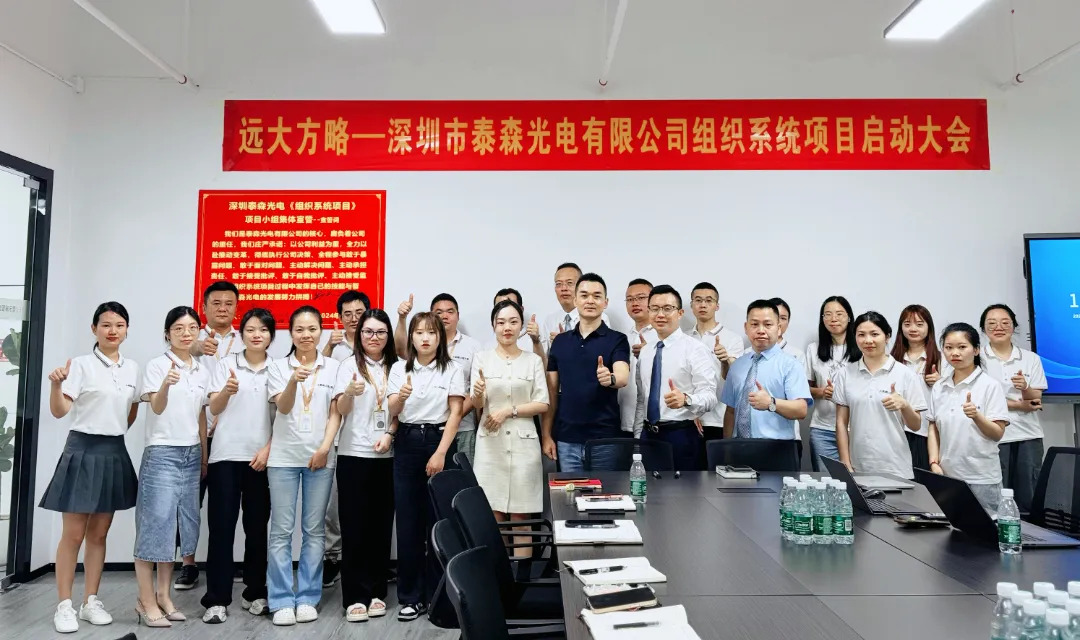 LED显示屏行业 | 泰森光电携手远大方略启动《组织系统》泛亚体育项目